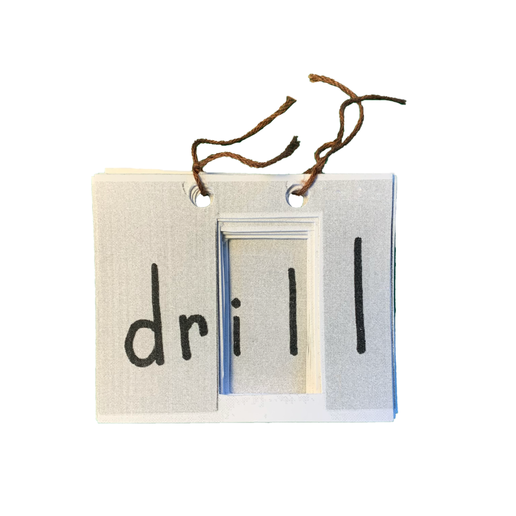 cover of "drill" zine